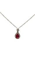 Collana Crivelli Donna RUBINO in Oro bianco Rubino 0.73 Ct 04170073 - 04170073